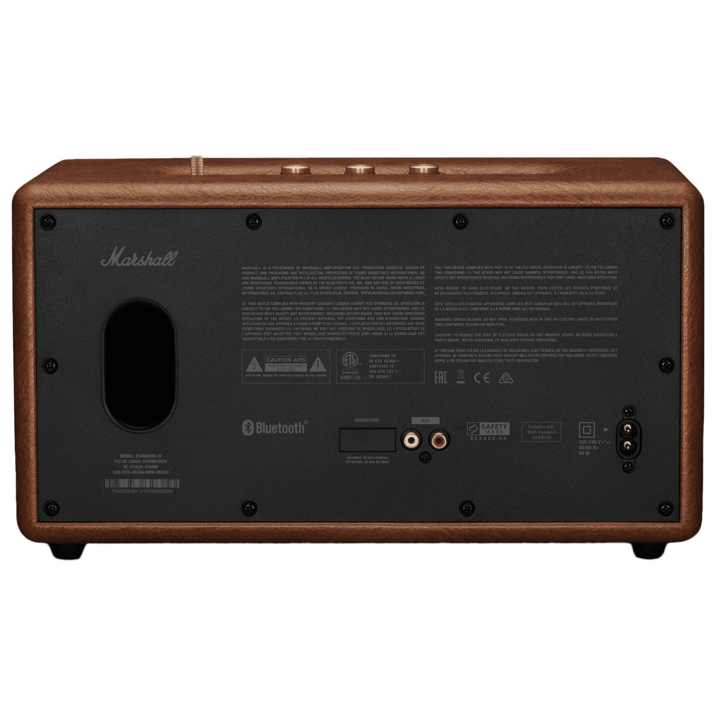 9B34 Marshall STANMORE Bluetooth speaker Marshall Stanmore